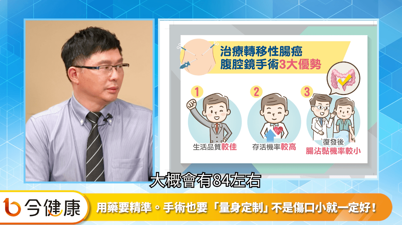 台中榮總外科部主任陳周斌醫師、台中榮總大腸直腸外科主治醫師陳周誠醫師