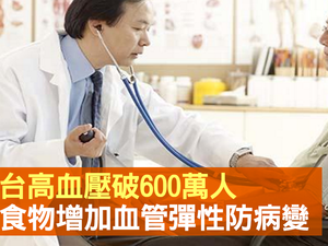 全台灣「高血壓」人口破600萬！五食物增加血管彈性，降血脂防中風用吃的｜每日健康