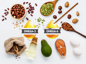 原來這些食物裡都是Omega-6，難怪吃了關節退化、肥肉纏身！一張圖看懂 Omega-3、Omega-6正確吃法