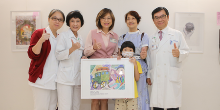 8歲血癌病童用筆畫願望　「第七屆彩繪希望」展出癌友生命曙光