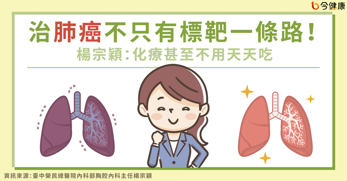 肺癌迷思破解！5成不抽菸也確診、標靶失效還可用化療？醫師：甚至不用天天吃 - 每日健康 Health
