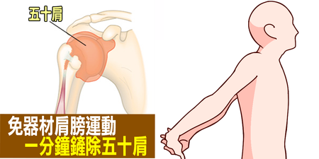 別讓肩膀四十歲就「冰凍」！一分鐘學會「護肩雙式」，杜絕「五十肩」讓關節重獲新生！