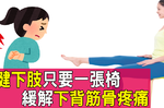 久坐、久站更要練：強健「下肢」運動四步驟，只要一張椅！下半身練好、下半生無慮！