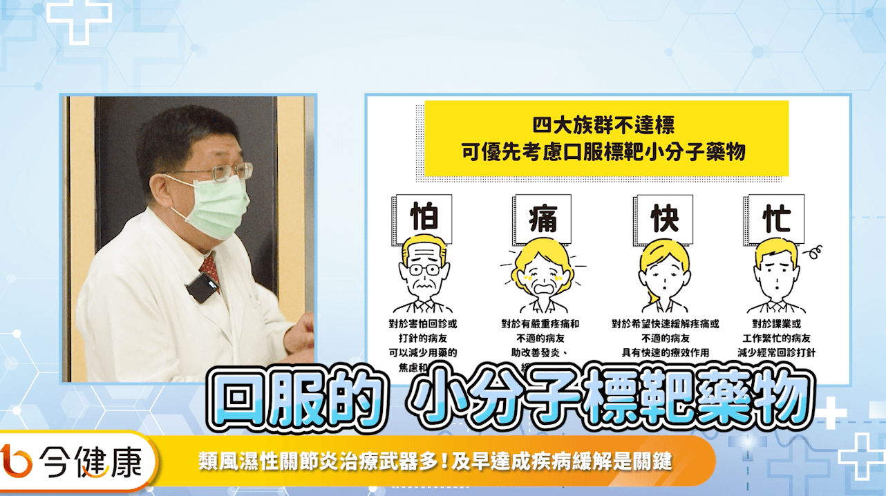 財團法人風濕病基金會台灣抗風濕病聯盟執行長、輔大醫院風濕免疫科主任蔡長祐醫師