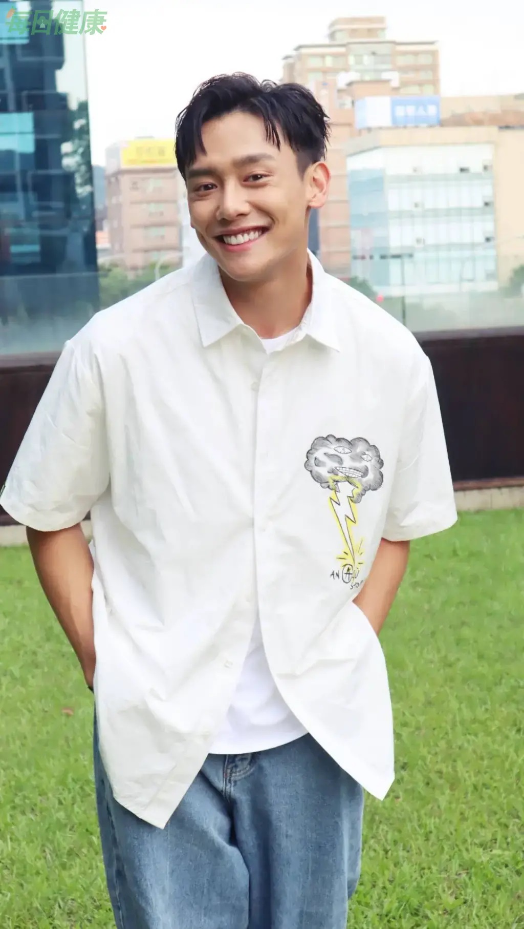 蕭鴻坦言,會影響與朋友交流的過程,倒不會因此自卑。/記者 郭懿慧攝影