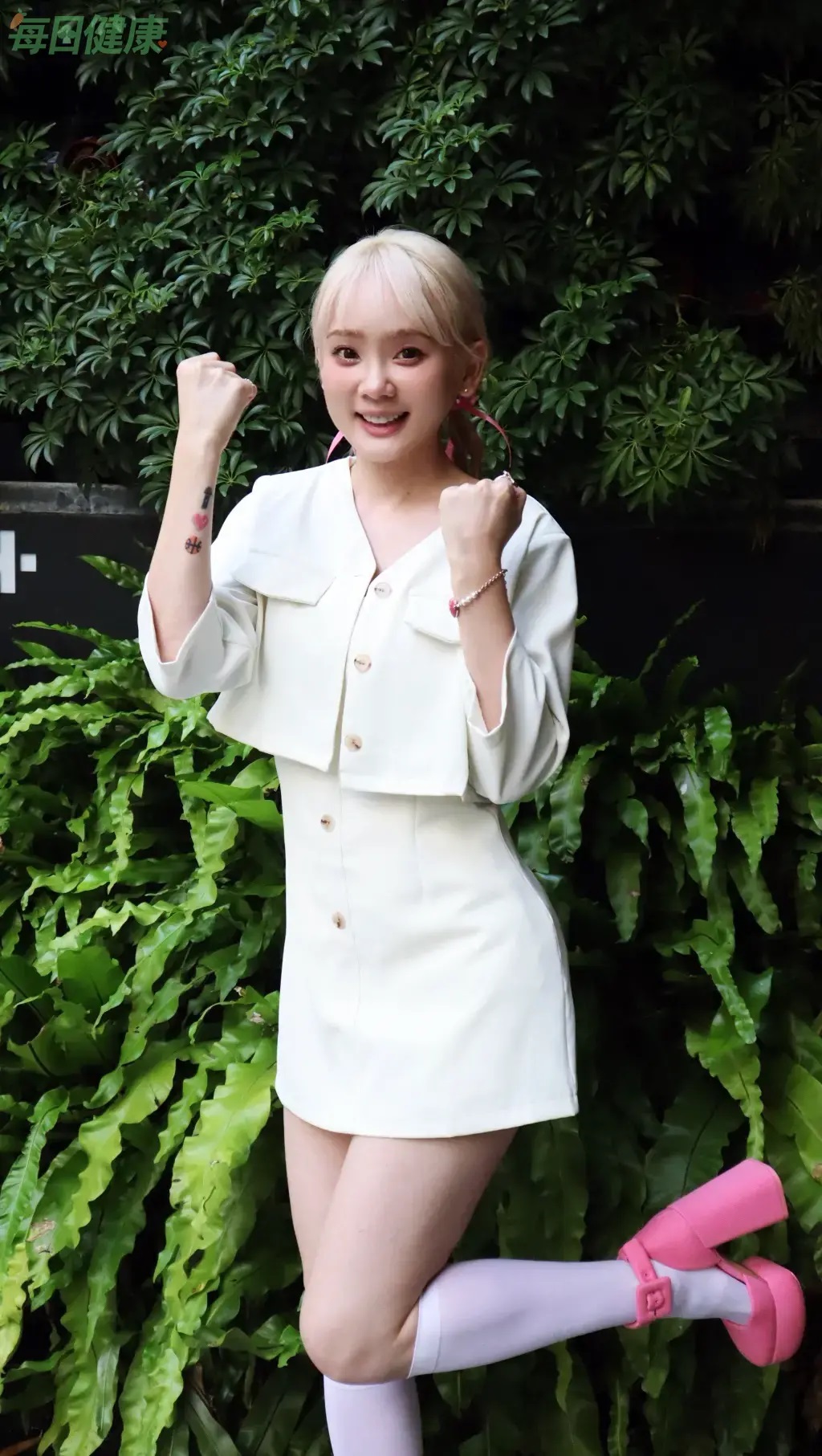 洗菜表示,籃球能夠讓自己在球場上可以找到定位,消化很多生活中的壓力。/記者 郭懿慧攝影