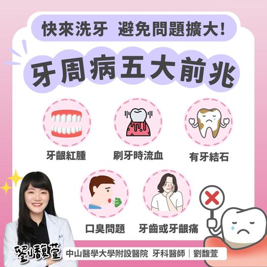 劉馥萱牙醫師 授權提供